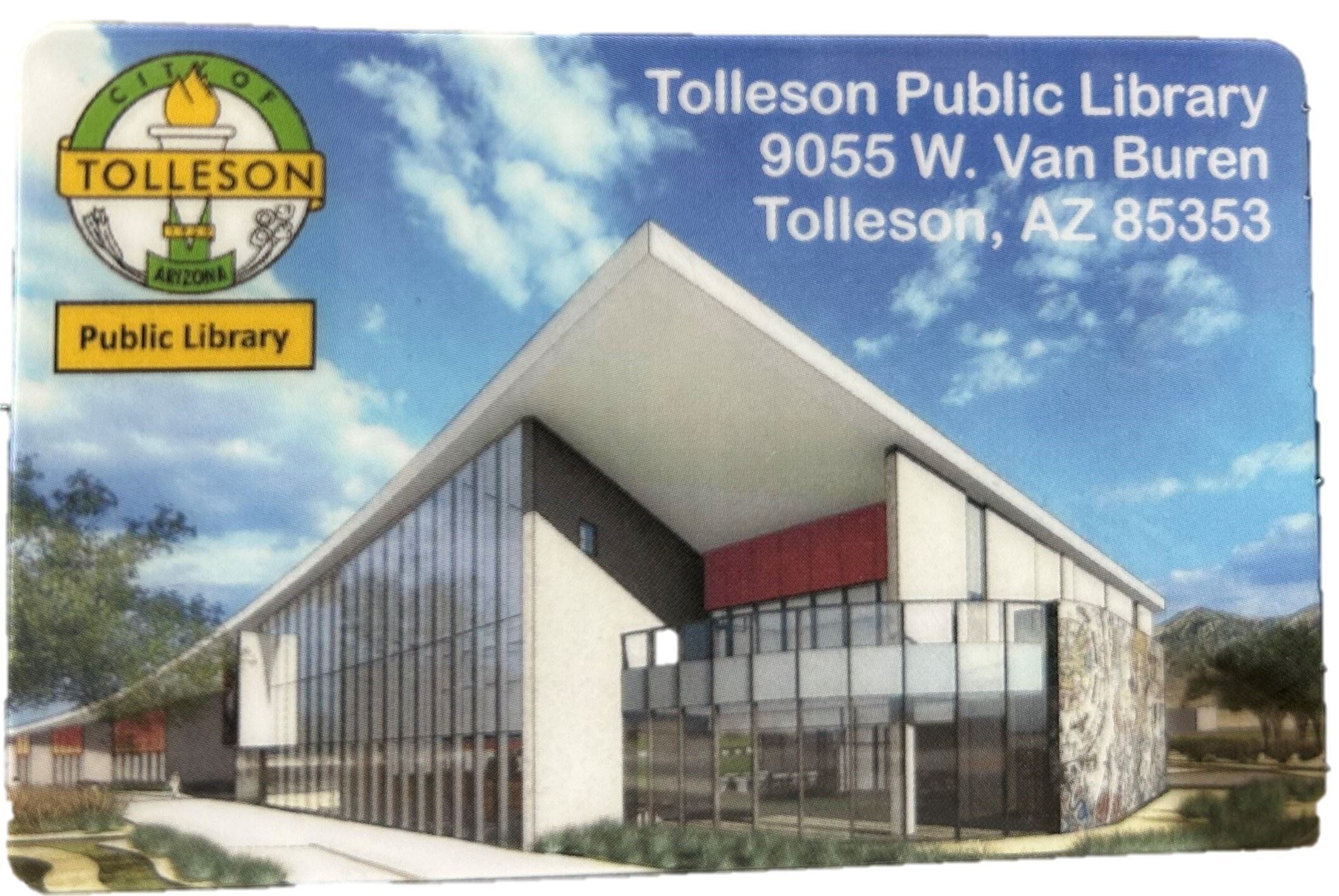 Tolleson Library Card